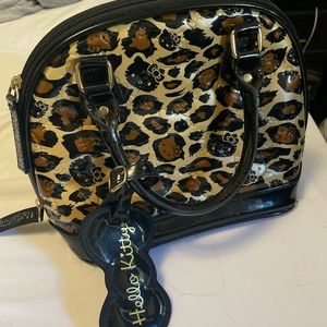 Hello Kitty Cheetah print Handbag
